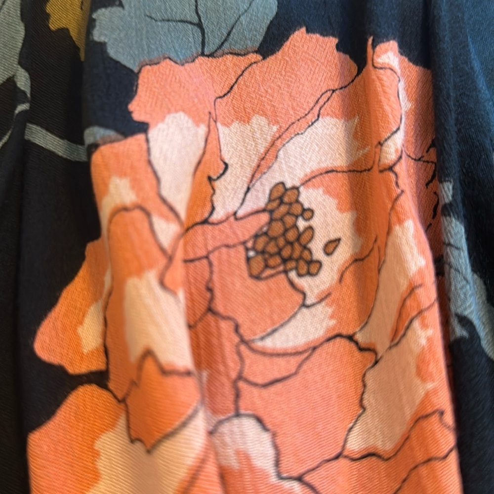 Billabong Floral Kimono,  Cover Up. - Picture 6 of 9